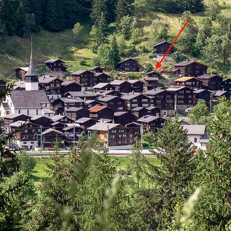 Denkmalgeschützter Spycher total renoviert Goms Exterior foto